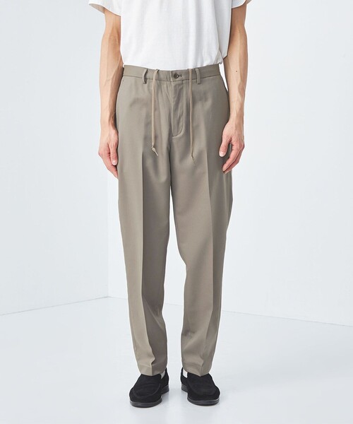 green label relaxing（グリーンレーベルリラクシング）の「ポリエステル ツイル  ワイド ユーティリティパンツ -ストレッチ-（その他パンツ・メンズ・ダークグレー/モカ/ナチュラル・XL/L/M/S）」の11枚目の写真