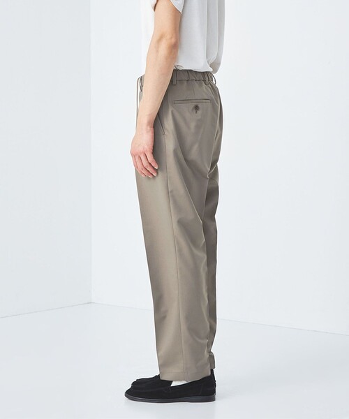 green label relaxing（グリーンレーベルリラクシング）の「ポリエステル ツイル  ワイド ユーティリティパンツ -ストレッチ-（その他パンツ・メンズ・ダークグレー/モカ/ナチュラル・XL/L/M/S）」の12枚目の写真