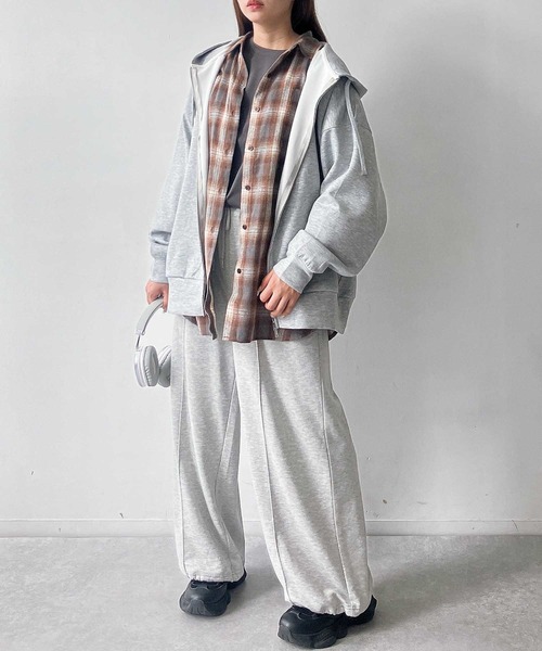 セール】○ダンボールジップパーカー（パーカー）｜AS KNOW AS plus