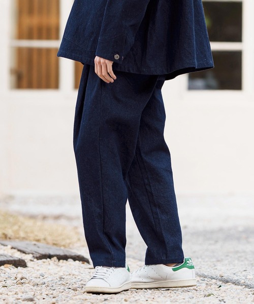 CAMBIO(カンビオ)の「mp13287-テーパードデニムパンツ(デニムパンツ・メンズ・インディゴブルー/ブルー・S/M/L)」の10枚目の写真