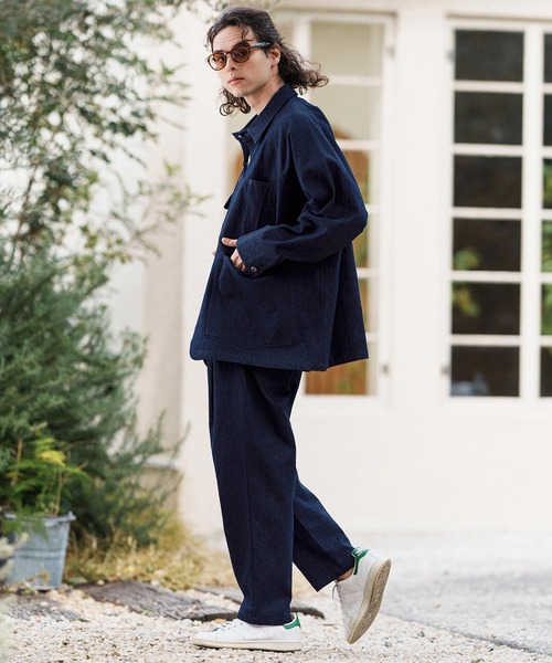 CAMBIO(カンビオ)の「mp13287-テーパードデニムパンツ(デニムパンツ・メンズ・インディゴブルー/ブルー・S/M/L)」の14枚目の写真