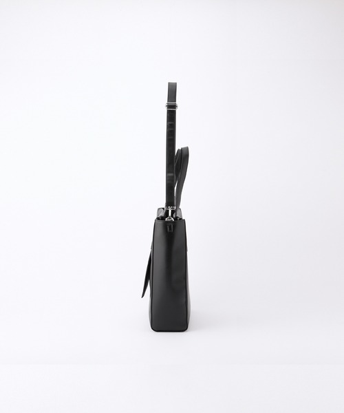 SERACE(セラス)の「【SERACE】2way loose tote bag / 2wayルーズトートバッグ(トートバッグ・メンズ・ライトグレー/ブラック・FREE)」の12枚目の写真