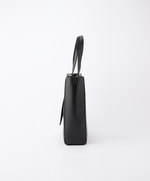 SERACE(セラス)の「【SERACE】2way loose tote bag / 2wayルーズトートバッグ(トートバッグ・メンズ・ライトグレー/ブラック・FREE)」の15枚目の写真