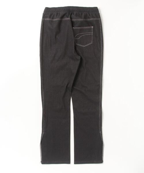 PUMA(プーマ)の「プーマ PUMA CORE HERITAGE デニムライク パンツ(その他パンツ・レディース・ブラック/ネイビー・S/M/L)」の3枚目の写真
