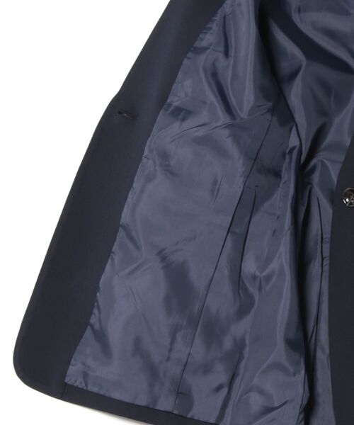 Elura(エルーラ)の「映えラクノーカラージャケット/292398(ノーカラージャケット・レディース・ネイビー/ライトグレー・LARGE/MEDIUM)」の3枚目の写真