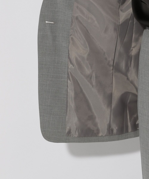 Elura(エルーラ)の「映えラクノーカラージャケット/292398(ノーカラージャケット・レディース・ネイビー/ライトグレー・LARGE/MEDIUM)」の6枚目の写真