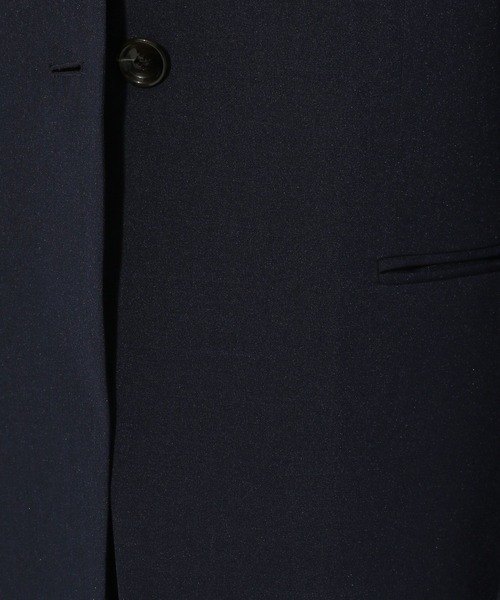 Elura(エルーラ)の「映えラクノーカラージャケット/292398(ノーカラージャケット・レディース・ネイビー/ライトグレー・LARGE/MEDIUM)」の4枚目の写真