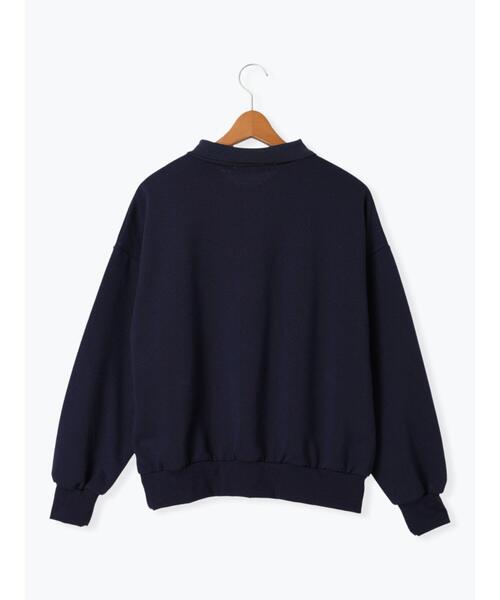 Lugnoncure(ルノンキュール)の「ポロ裏毛プルオーバー《2025spring catalog item》(Tシャツ/カットソー・レディース・イエロー/ネイビー/ホワイト・F)」の18枚目の写真