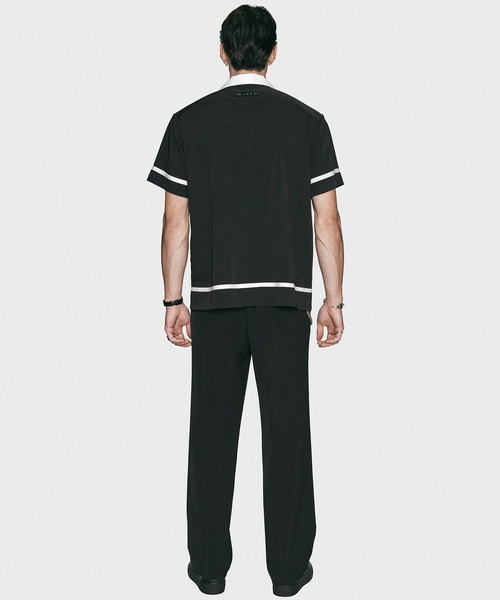 CRIMIE(クライミー)の「LINE OPEN COLLAR SHORT SLEEVE SHIRT(シャツ/ブラウス・メンズ・ピンク/ホワイト/ブラック・XXL/XL/L/M/S)」の20枚目の写真