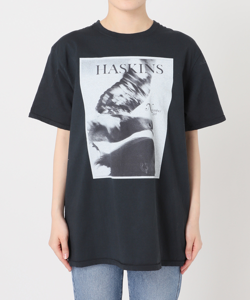 Couture d'adam(クチュールドアダム)の「COUTURE D'ADAM/クチュール ド アダム SamHaskins T-shirt(ブラック)(Tシャツ/カットソー・レディース・ブラック・38)」の6枚目の写真