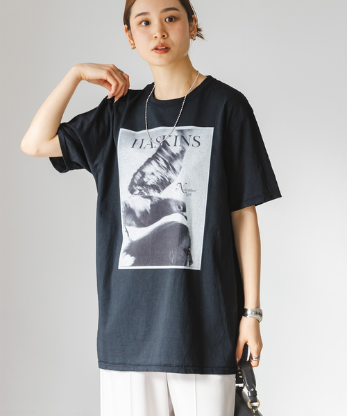 Couture d'adam(クチュールドアダム)の「COUTURE D'ADAM/クチュール ド アダム SamHaskins T-shirt(ブラック)(Tシャツ/カットソー・レディース・ブラック・38)」の17枚目の写真