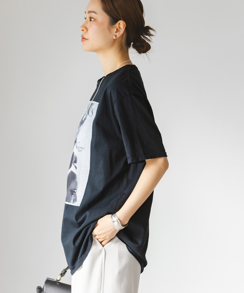 Couture d'adam(クチュールドアダム)の「COUTURE D'ADAM/クチュール ド アダム SamHaskins T-shirt(ブラック)(Tシャツ/カットソー・レディース・ブラック・38)」の18枚目の写真