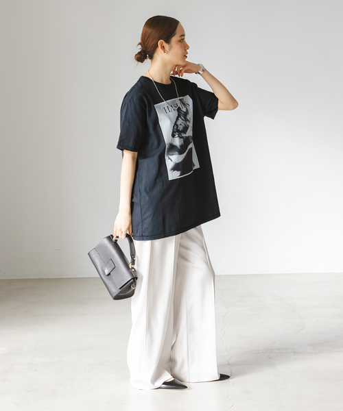 Couture d'adam(クチュールドアダム)の「COUTURE D'ADAM/クチュール ド アダム SamHaskins T-shirt(ブラック)(Tシャツ/カットソー・レディース・ブラック・38)」の21枚目の写真