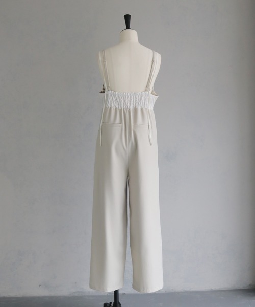 &g'aime】ビスチェデザインオールインワン Bustier design all