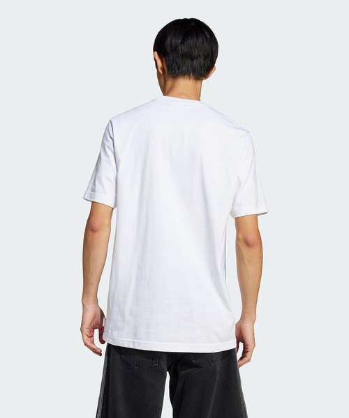 adidas（アディダス）の「adidas/アディダス TS ROLLER プリント半袖Tシャツ ワンポイント メンズ 秋物 秋服 2026年秋冬（Tシャツ/カットソー・メンズ・ホワイト/ブルー/グリーン・S/M/L/XL）」の5枚目の写真