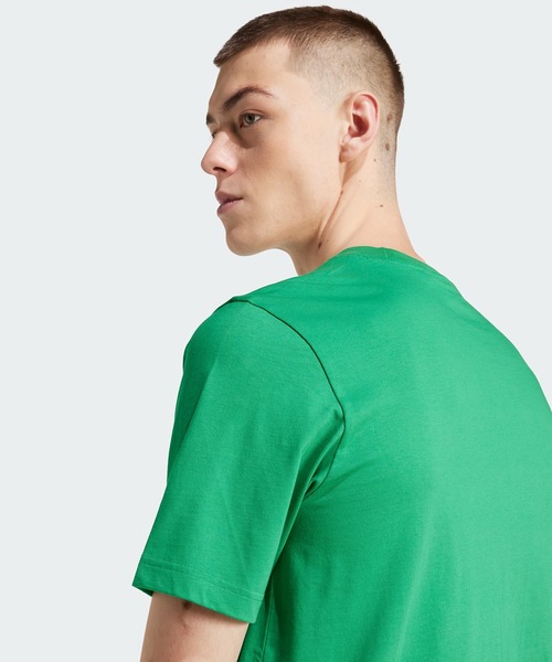 adidas（アディダス）の「adidas/アディダス TS ROLLER プリント半袖Tシャツ ワンポイント メンズ 秋物 秋服 2026年秋冬（Tシャツ/カットソー・メンズ・ホワイト/ブルー/グリーン・S/M/L/XL）」の6枚目の写真