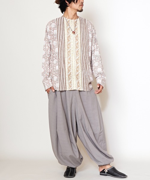 チャイハネ(チャイハネ)の「【チャイハネ】ベネパニMEN'Sパンツ(その他パンツ・メンズ・ベージュ/ブルー/グレー・FREE)」の4枚目の写真