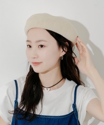 SMELLY | リネンミックスベレー(ハンチング/ベレー帽)