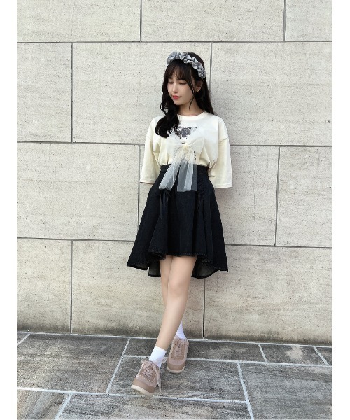 F i.n.t(フィント)の「ホイップギャザーサテンカチューシャ/fint フィント(カチューシャ・レディース・アイボリー/ブルーグレー・FREE)」の6枚目の写真