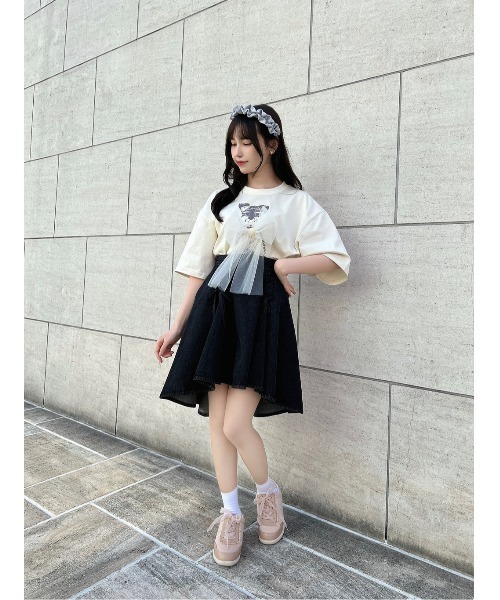 F i.n.t(フィント)の「ホイップギャザーサテンカチューシャ/fint フィント(カチューシャ・レディース・アイボリー/ブルーグレー・FREE)」の7枚目の写真