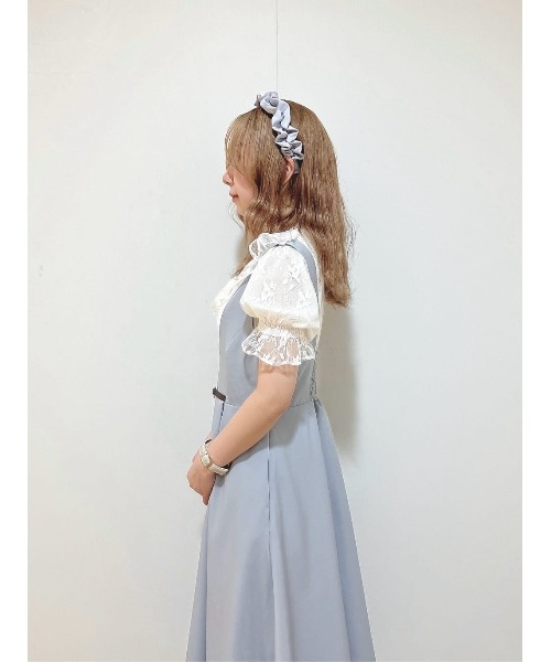 F i.n.t(フィント)の「ホイップギャザーサテンカチューシャ/fint フィント(カチューシャ・レディース・アイボリー/ブルーグレー・FREE)」の17枚目の写真