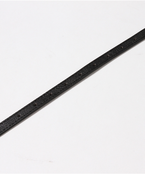 VENCEEXCHANGE（ヴァンスエクスチェンジ）の「ポンチストライプ細ベルト付きワイドパンツ（その他パンツ・レディース・ブラック・MEDIUM）」の10枚目の写真