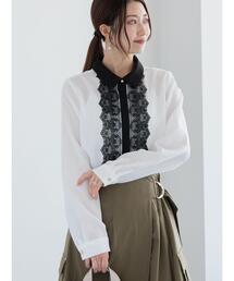 Te chichi | スカラップレースシャツブラウス(シャツ/ブラウス)