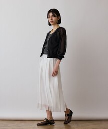 ブライトシアーニットカーディガン