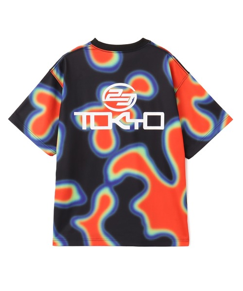 トップス KaNaTo TOKYO 23 Thermography Pattern T-shirt / トウキョウ23