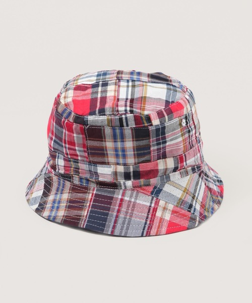 RAGEBLUE(レイジブルー)の「【THE FOX】リバーシブルチェック柄ハット(ハット・メンズ・ブラック・FREE)」の4枚目の写真