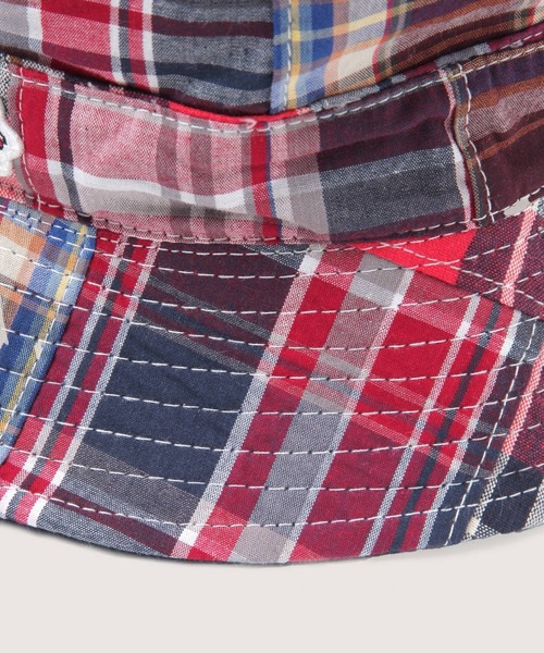 RAGEBLUE(レイジブルー)の「【THE FOX】リバーシブルチェック柄ハット(ハット・メンズ・ブラック・FREE)」の7枚目の写真