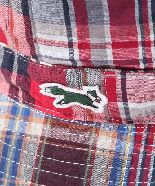 RAGEBLUE(レイジブルー)の「【THE FOX】リバーシブルチェック柄ハット(ハット・メンズ・ブラック・FREE)」の8枚目の写真