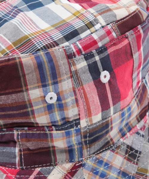 RAGEBLUE(レイジブルー)の「【THE FOX】リバーシブルチェック柄ハット(ハット・メンズ・ブラック・FREE)」の9枚目の写真