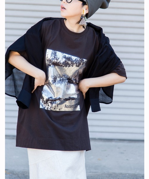 OSMOSIS☆プリントTシャツ/箔プリントTシャツ 楽天市場】箔プリントTシャツ／オズモーシス（OSMOSIS） : 丸井