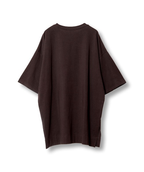 OSMOSIS（オズモーシス）の「箔ﾌﾟﾘﾝﾄTｼｬﾂ（Tシャツ/カットソー・レディース・ホワイト/ブラック/チャコール・ONE SIZE）」の17枚目の写真