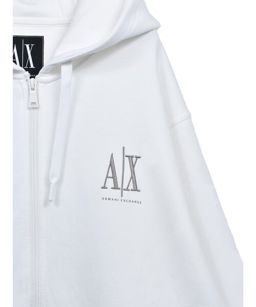 セール】【ARMANI EXCHAGE】AX ジップアップフーデッド