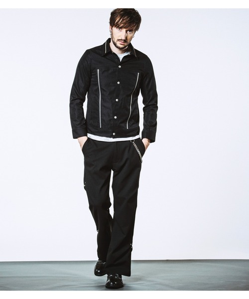 NO ID.(ノーアイディ)の「【NO ID.】Multi Zip Blouson / マルチ ジップ ブルゾン(ブルゾン・メンズ・ホワイト/ブラック・2/1)」の18枚目の写真