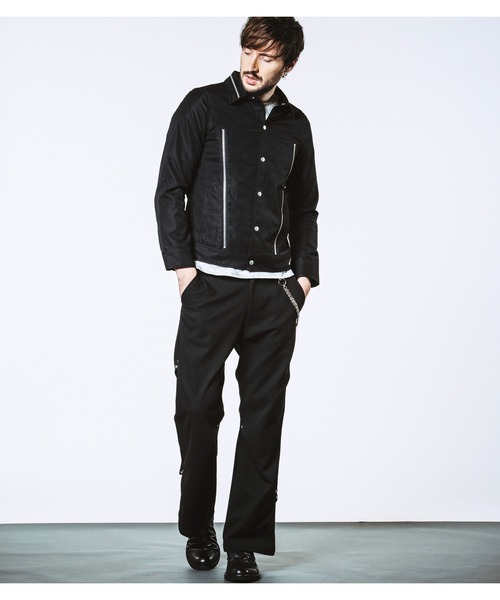 NO ID.(ノーアイディ)の「【NO ID.】Multi Zip Blouson / マルチ ジップ ブルゾン(ブルゾン・メンズ・ホワイト/ブラック・2/1)」の17枚目の写真