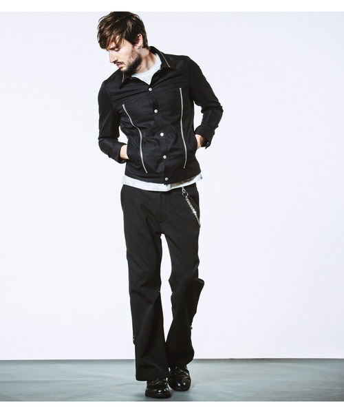 NO ID.(ノーアイディ)の「【NO ID.】Multi Zip Blouson / マルチ ジップ ブルゾン(ブルゾン・メンズ・ホワイト/ブラック・2/1)」の16枚目の写真