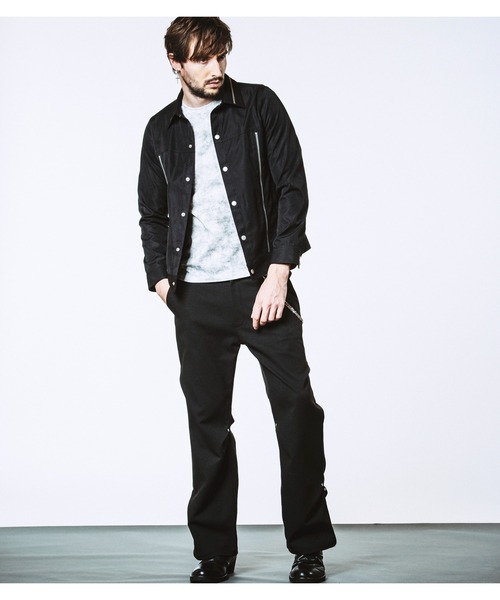 NO ID.(ノーアイディ)の「【NO ID.】Multi Zip Blouson / マルチ ジップ ブルゾン(ブルゾン・メンズ・ホワイト/ブラック・2/1)」の19枚目の写真