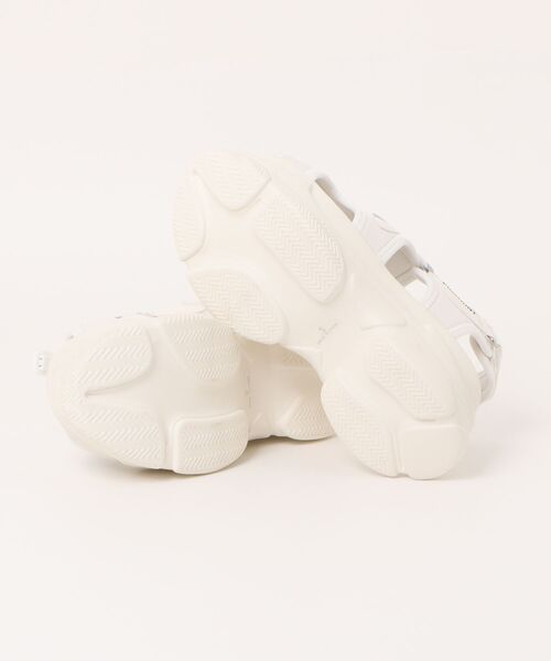 PINKHUNT(ピンクハント)の「PINKHUNT ピンクハント 厚底スポーツサンダル 0407(サンダル・キッズ・ホワイト/ブラック・S size/M size/L size)」の4枚目の写真