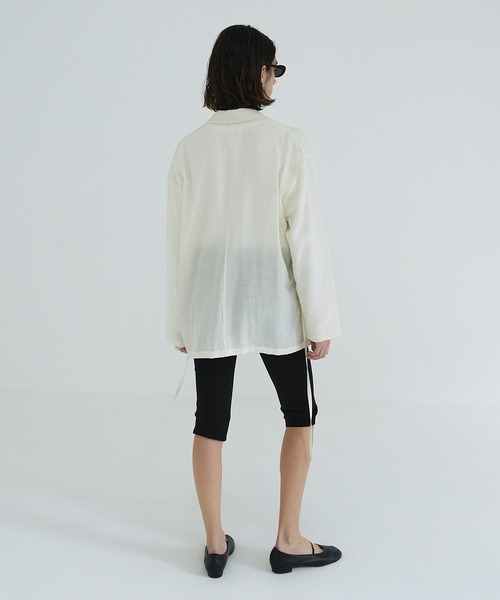 2WAY SHEER JACKET（テーラードジャケット）｜CLANE（クラネ）の