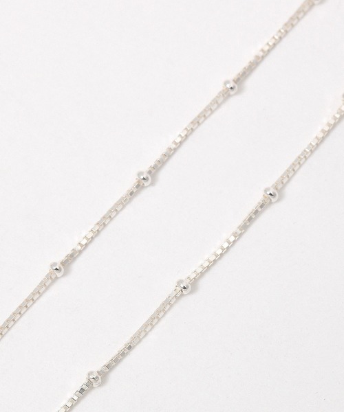 necco【ネッコ】SILVER925×K10　ミックスチェーンブレスレット necco【ネッコ】SILVER925×K10 ミックスチェーンブレスレット