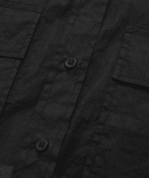 le cercle ADAM ET ROPE'(ルセルクルアダムエロペ)の「コットンオーガンジーショートシャツ(シャツ/ブラウス・レディース・ブラック/レッド/キナリ・FREE)」の21枚目の写真