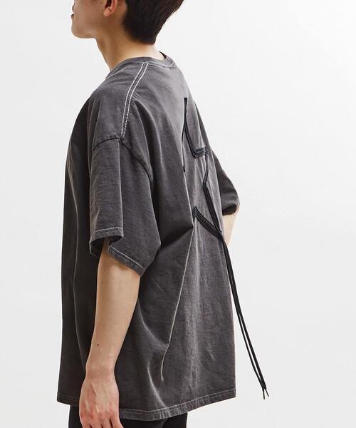 CONVERSE TOKYO(コンバーストウキョウ)の「PIGMENT DYE SPINDLE STAR★ TEE(Tシャツ/カットソー・レディース・ブラック/ホワイト/ブルー/レッド・MEDIUM/SMALL)」の11枚目の写真