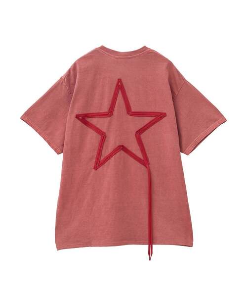 CONVERSE TOKYO(コンバーストウキョウ)の「PIGMENT DYE SPINDLE STAR★ TEE(Tシャツ/カットソー・レディース・ブラック/ホワイト/ブルー/レッド・MEDIUM/SMALL)」の17枚目の写真