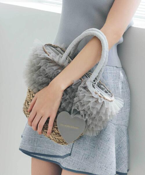 ◇フリルバスケット（かごバッグ）｜JILL by JILL STUART
