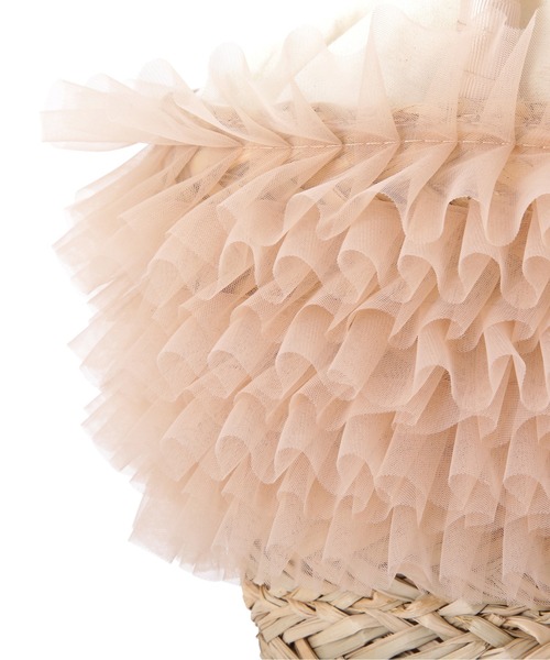 JILL by JILL STUART（ジルバイジルスチュアート）の「◇フリルバスケット（かごバッグ・レディース・グレー/ベージュ・FREE）」の9枚目の写真