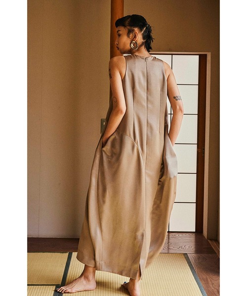 セール】SATIN DRAPE OP（ワンピース）｜OMMO（オーエムエムオー）の