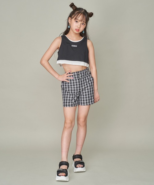 sister JENNI♥️一度着用美品8点！おまとめ14点 セール】【ウエスト調整可】チェックキュロットパンツ（その他